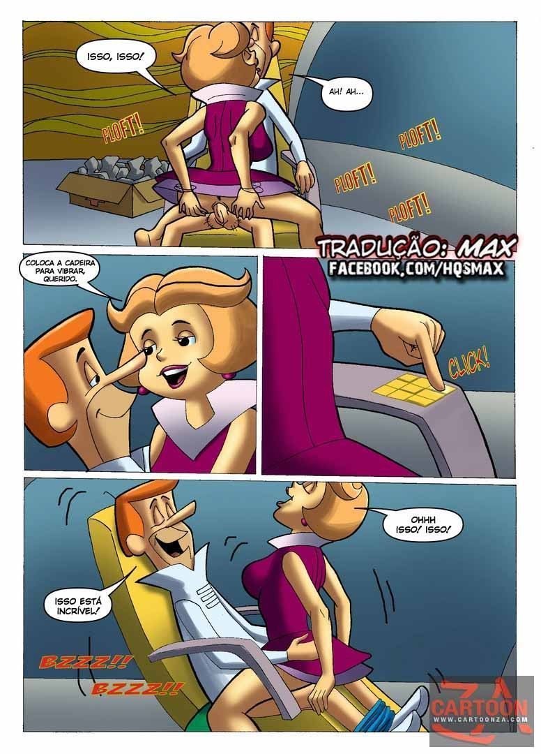 Página 7 do quadrinho adulto: Os Jetsons Pornô – Leia completo em XCOMICS