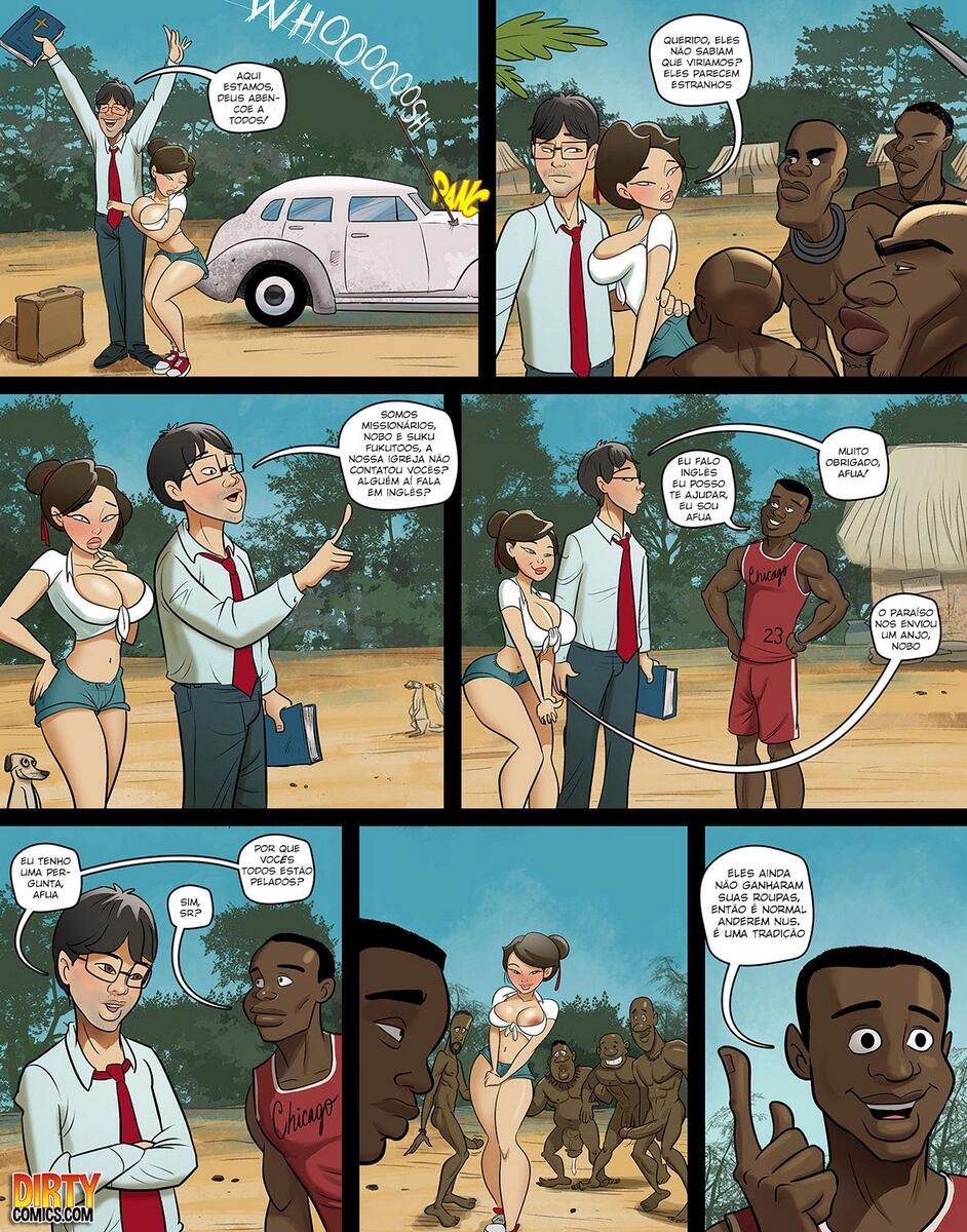 Capa do quadrinho adulto: Os Missionários - Dirtycomics – Leia online em XCOMICS