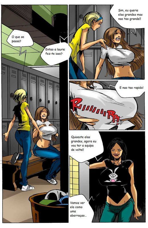 Página 10 do quadrinho adulto: Os peitos da líder de torcida – Leia completo em XCOMICS