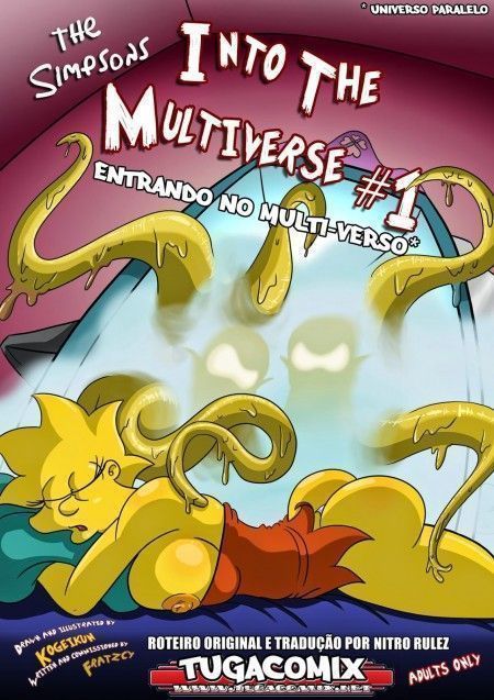 Página 1 do quadrinho adulto: Os Simpsons em um Universo Paralelo – Leia completo em XCOMICS
