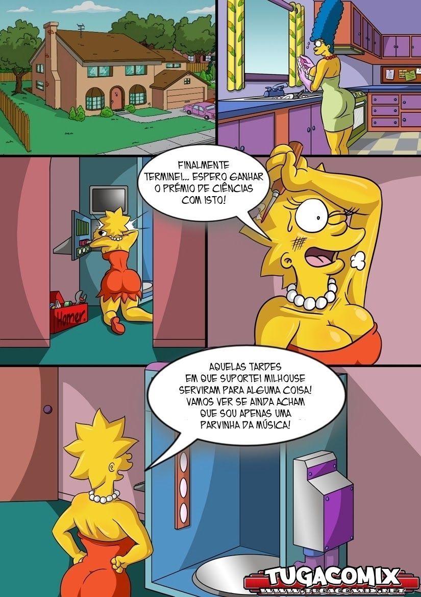 Página 2 do quadrinho adulto: Os Simpsons em um Universo Paralelo – Leia completo em XCOMICS