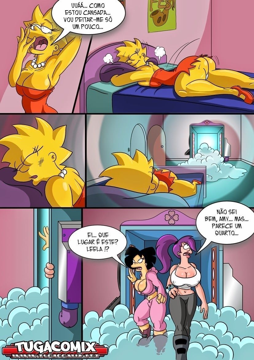 Página 3 do quadrinho adulto: Os Simpsons em um Universo Paralelo – Leia completo em XCOMICS