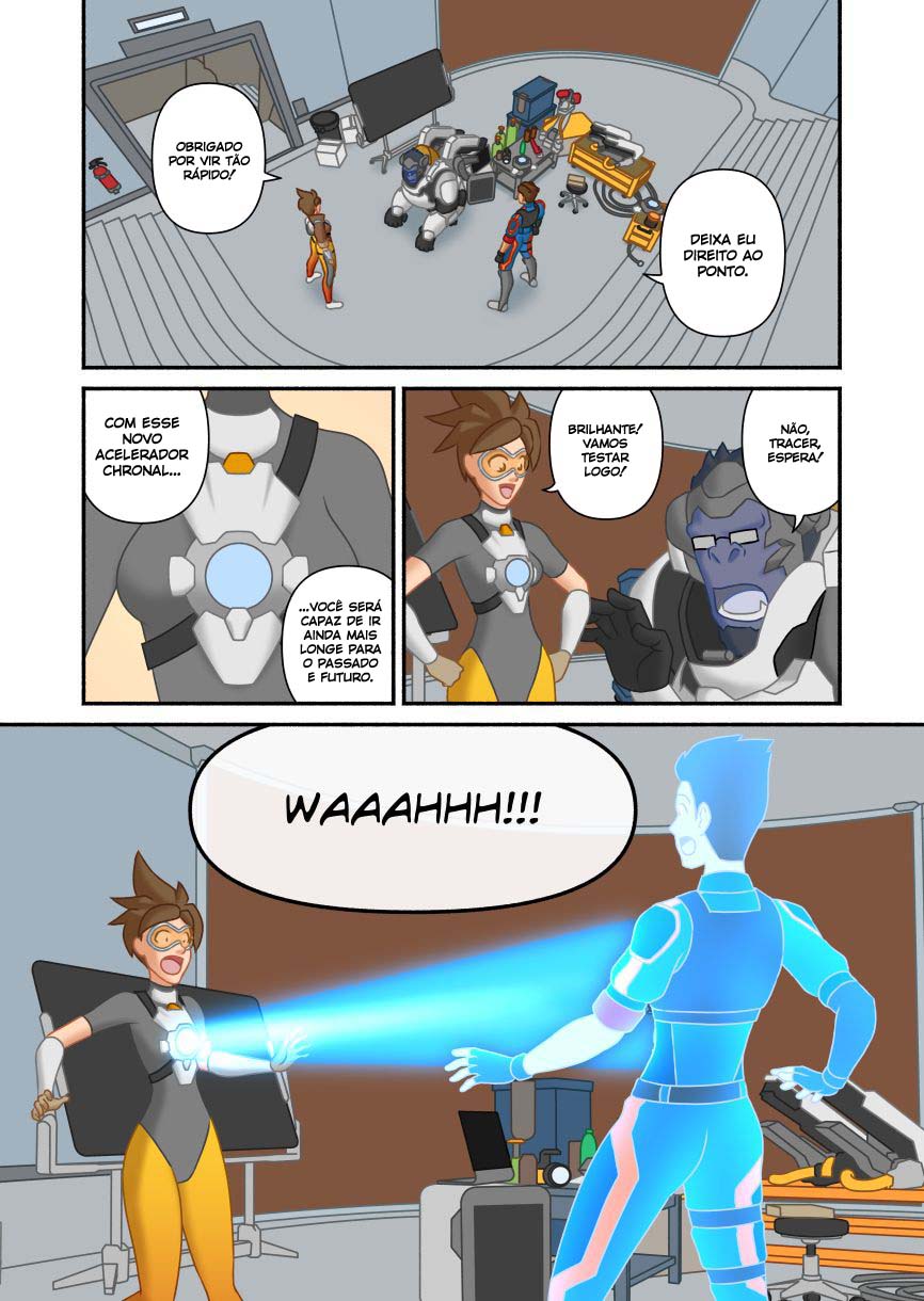 Página 13 do quadrinho adulto: Overwatch: A new hero – Leia completo em XCOMICS