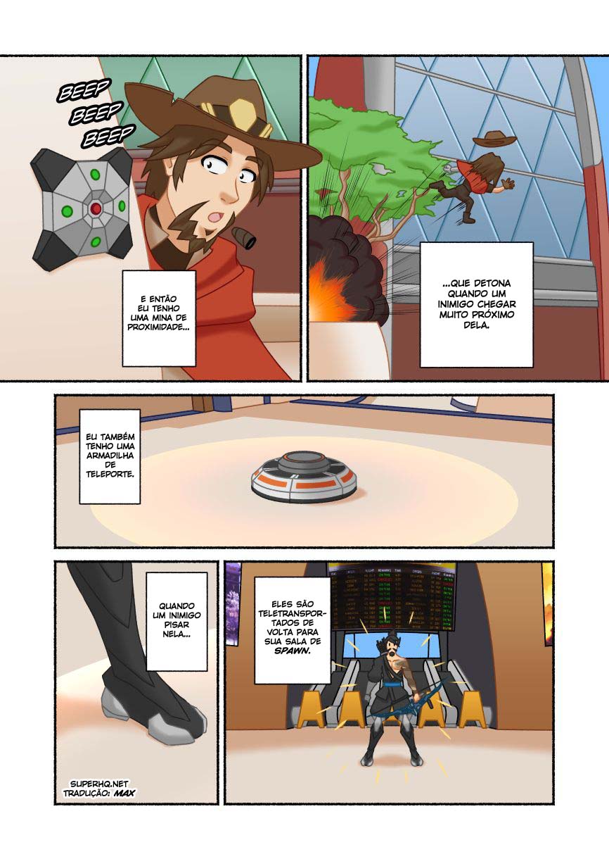 Página 5 do quadrinho adulto: Overwatch: A new hero – Leia completo em XCOMICS