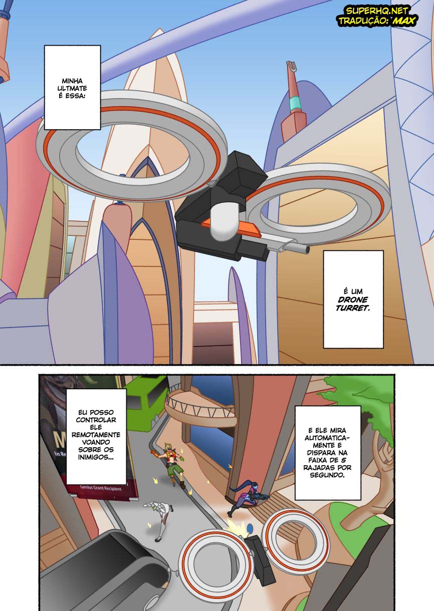 Página 6 do quadrinho adulto: Overwatch: A new hero – Leia completo em XCOMICS