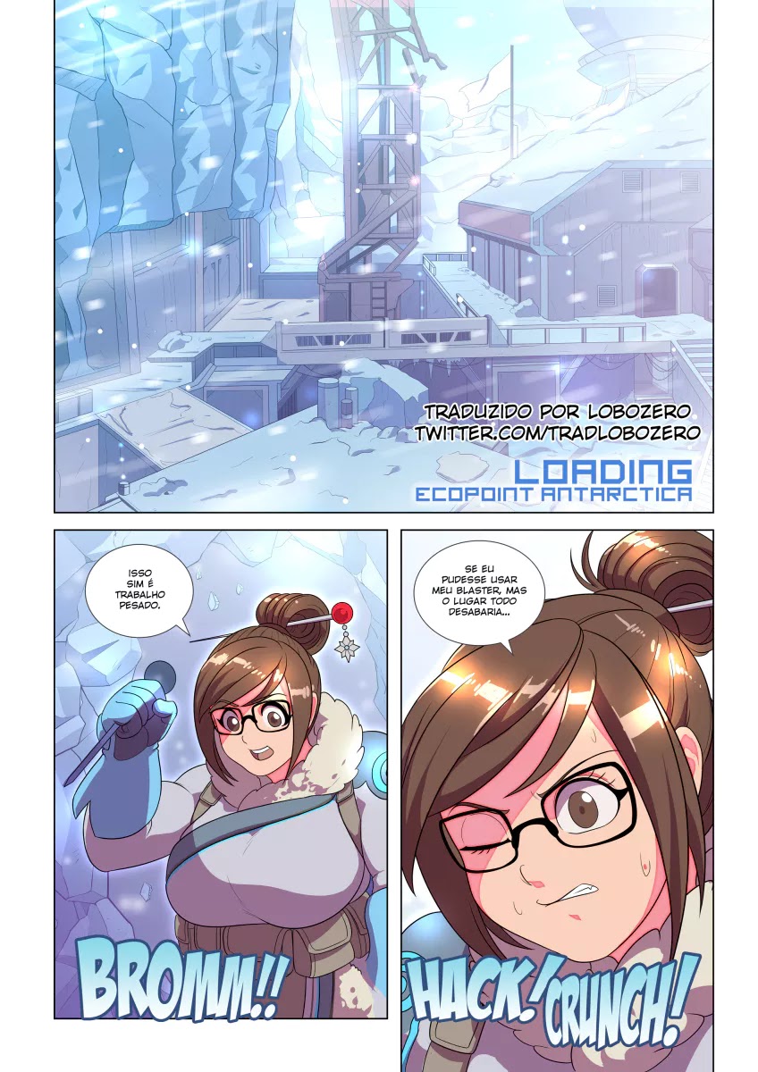 Página 2 do quadrinho adulto: Overwatch: Frost Jobs – Leia completo em XCOMICS