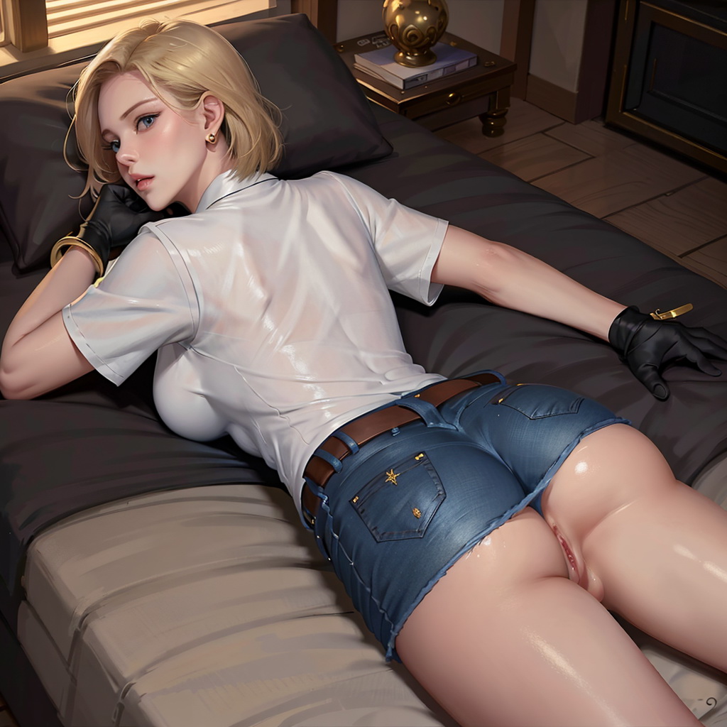 Página 9 do quadrinho adulto: Pack Android 18 feito por IA – Leia completo em XCOMICS
