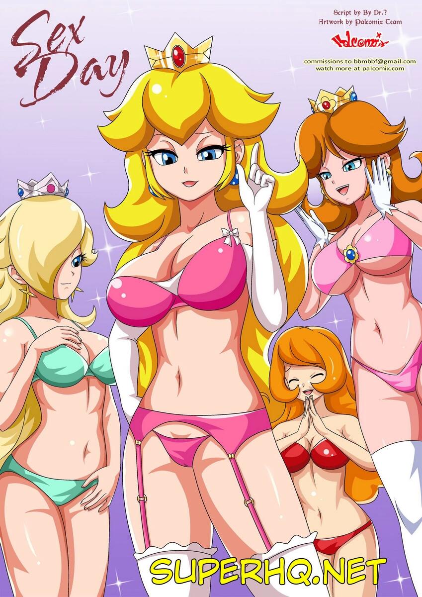 Capa do quadrinho adulto: Palcomix, Mario Sex Day – Leia online em XCOMICS