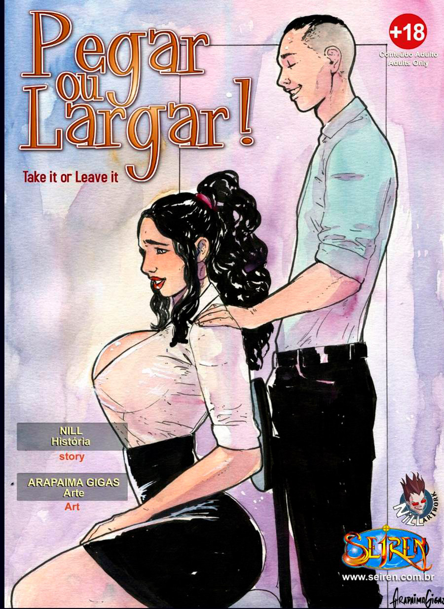Página 1 do quadrinho adulto: Pegar ou largar – Leia completo em XCOMICS