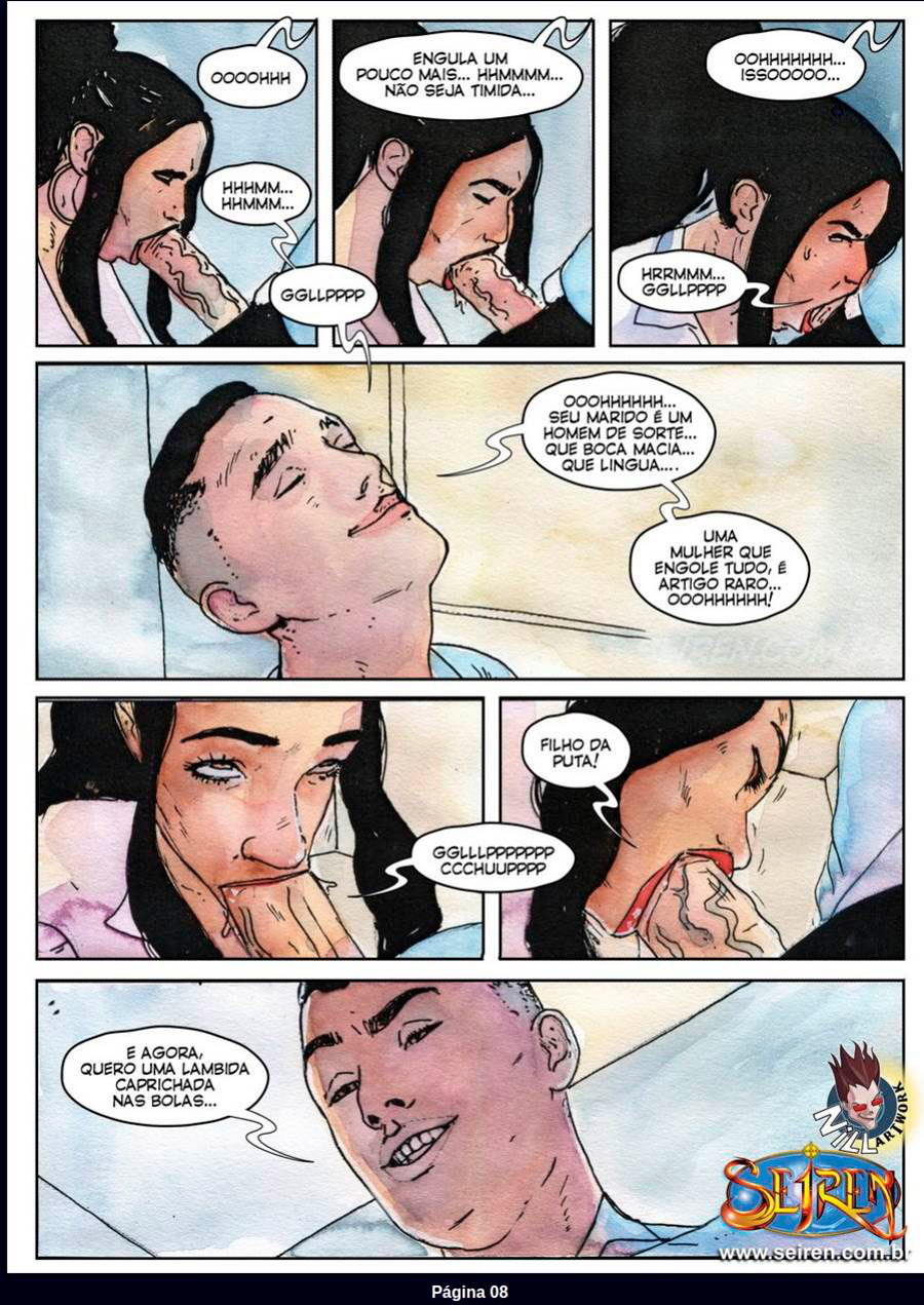 Página 9 do quadrinho adulto: Pegar ou largar – Leia completo em XCOMICS