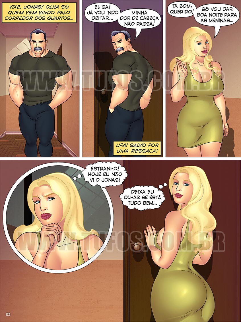 Página 3 do quadrinho adulto: Perdendo a virgindade – Leia completo em XCOMICS