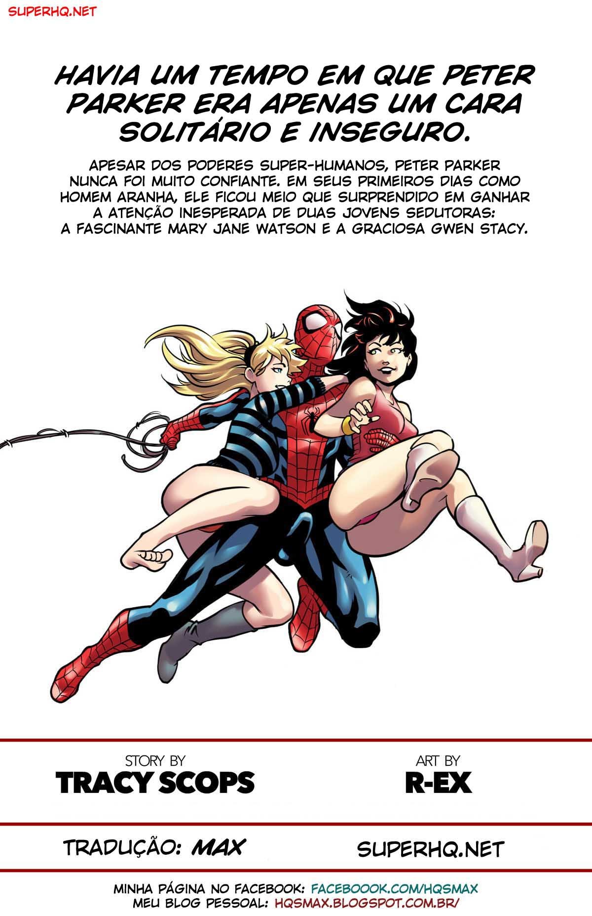 Capa do quadrinho adulto: Peter Parker, Nosso Namorado – Leia online em XCOMICS
