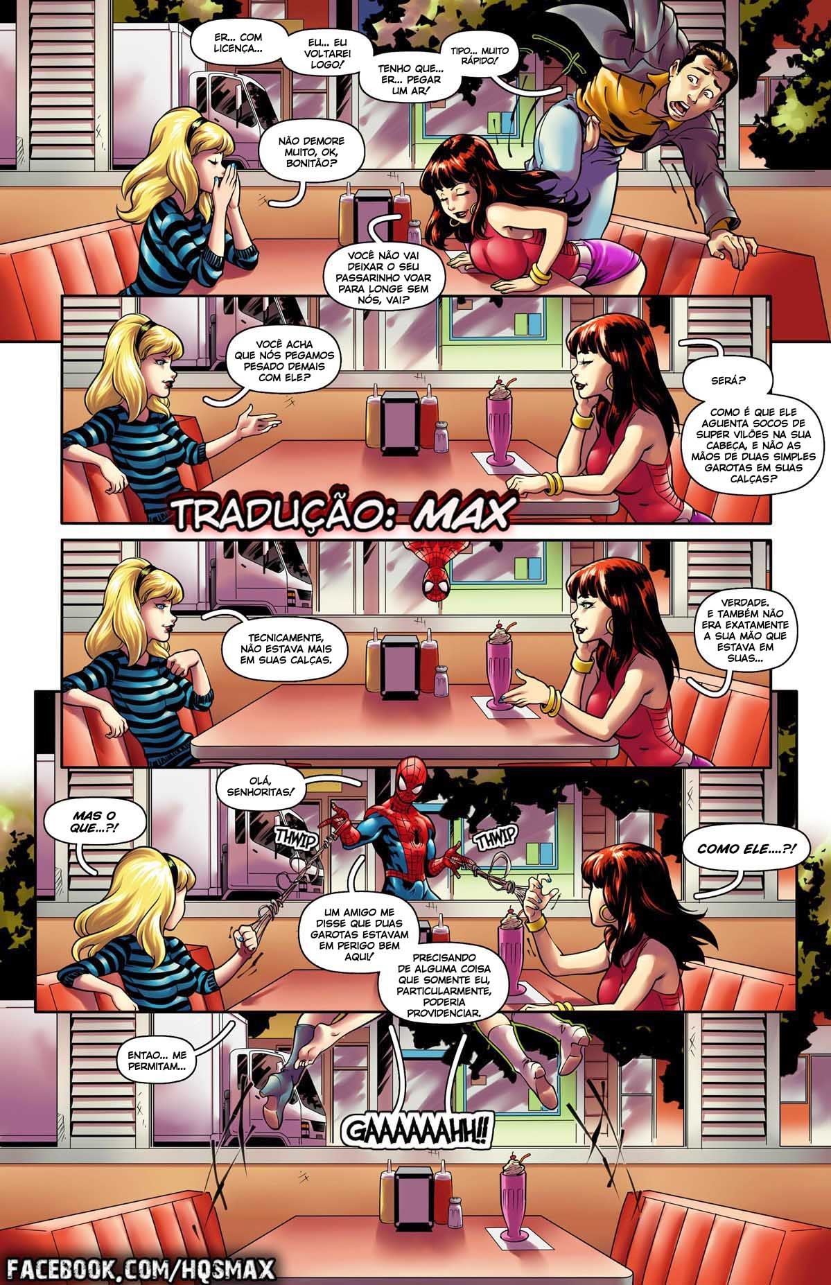 Página 5 do quadrinho adulto: Peter Parker, Nosso Namorado – Leia completo em XCOMICS