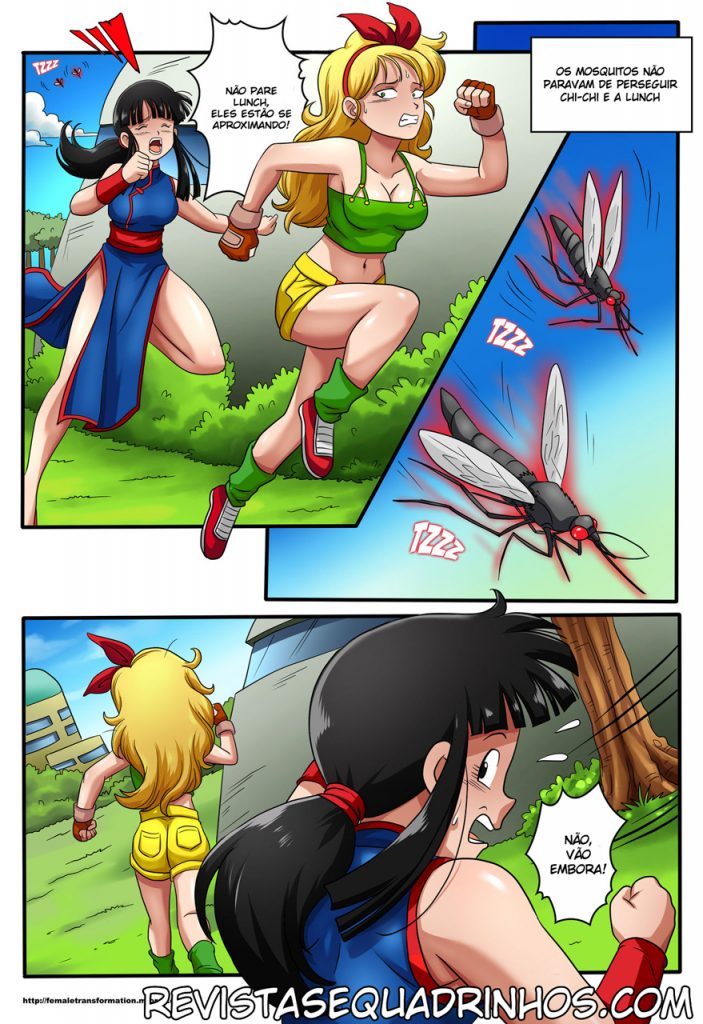Página 2 do quadrinho adulto: Picada na bundinha – Leia completo em XCOMICS