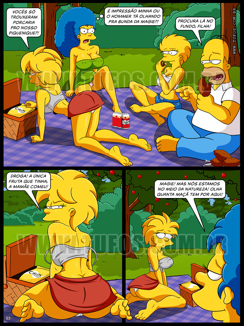 Capa do quadrinho adulto: Piquenique proibido – Leia online em XCOMICS