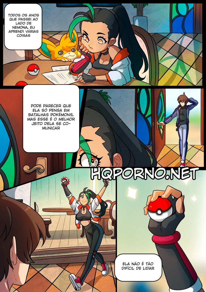 Página 3 do quadrinho adulto: Pokemon, Battle Mania – Leia completo em XCOMICS