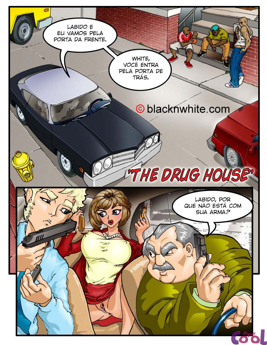 Página 2 do quadrinho adulto: Policiais safados, negros dotados – Leia completo em XCOMICS