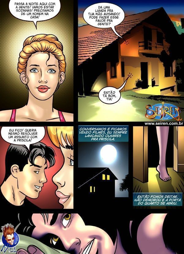 Página 14 do quadrinho adulto: Priminha gostosa Parte 2 – Leia completo em XCOMICS