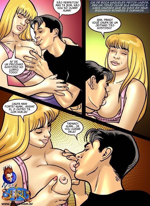 Página 6 do quadrinho adulto: Priminha gostosa Parte 2 – Leia completo em XCOMICS