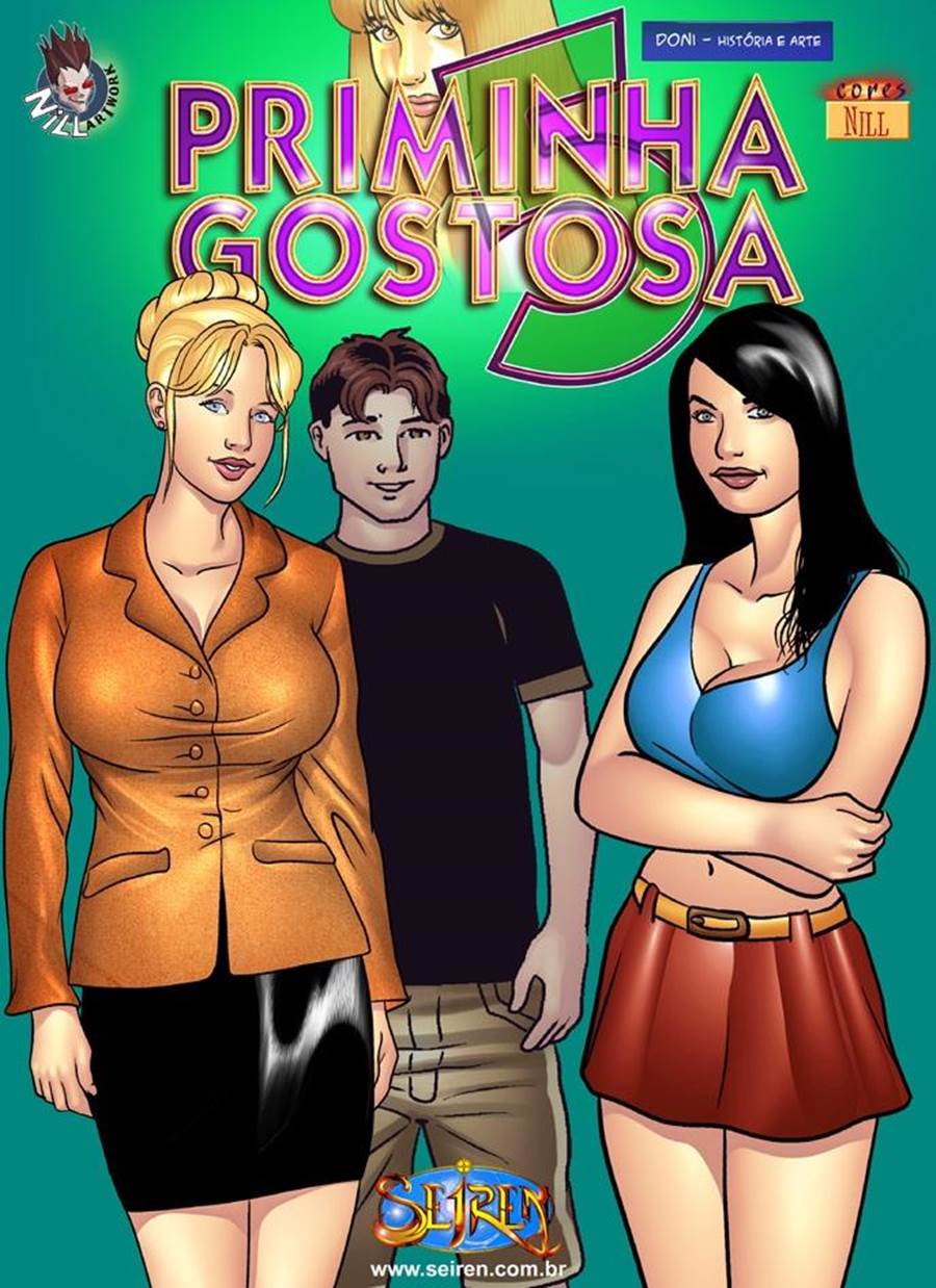Página 1 do quadrinho adulto: Priminha Gostosa Parte 5 – Leia completo em XCOMICS