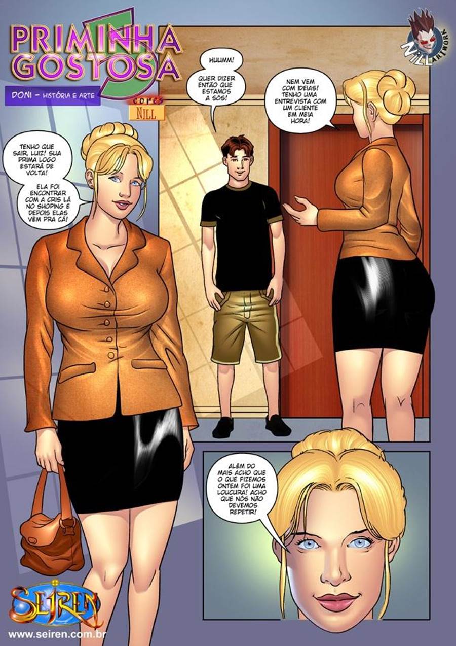 Página 2 do quadrinho adulto: Priminha Gostosa Parte 5 – Leia completo em XCOMICS