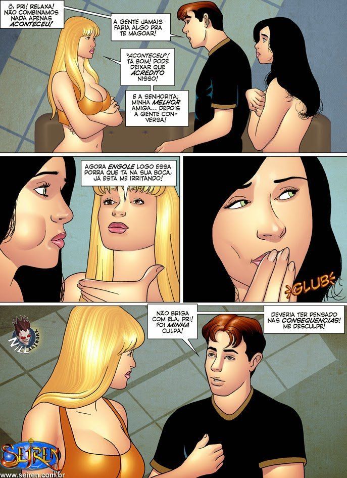 Página 3 do quadrinho adulto: Priminha Gostosa Parte 7 – Leia completo em XCOMICS