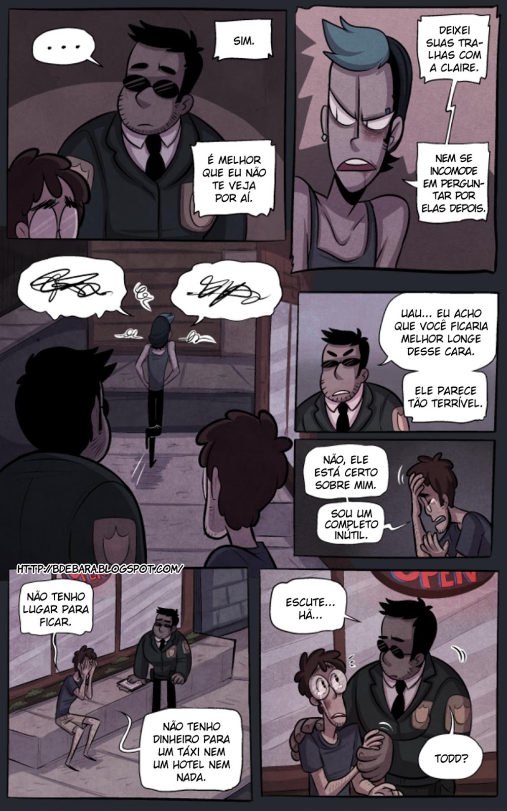 Página 5 do quadrinho adulto: Prisão domiciliar – Leia completo em XCOMICS