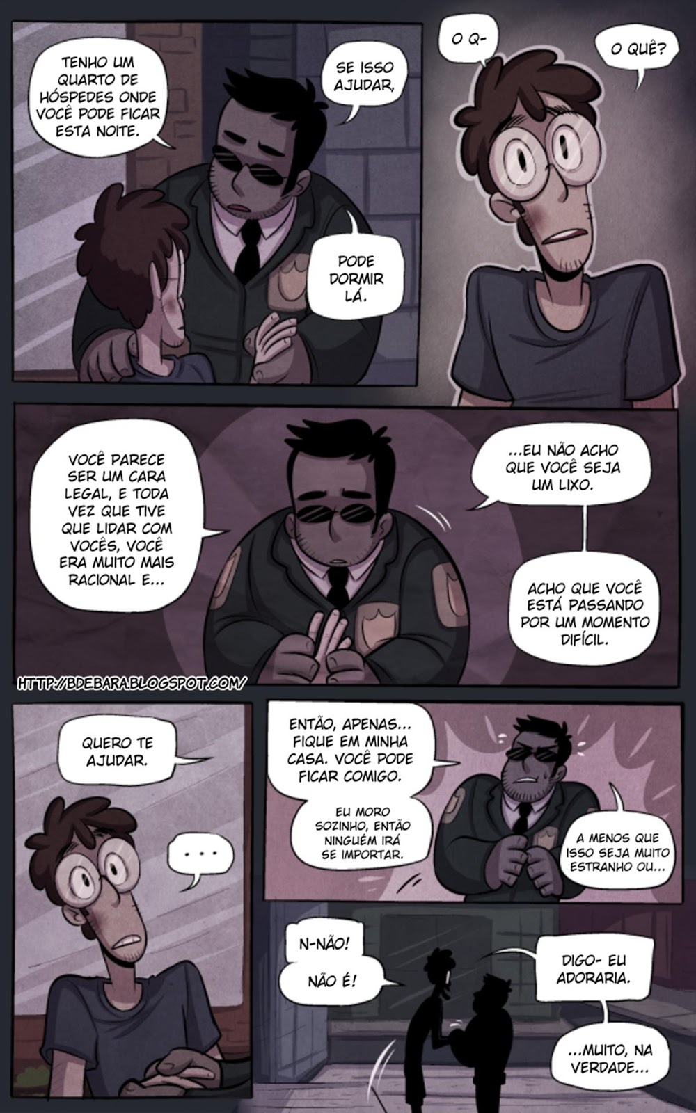 Página 6 do quadrinho adulto: Prisão domiciliar – Leia completo em XCOMICS