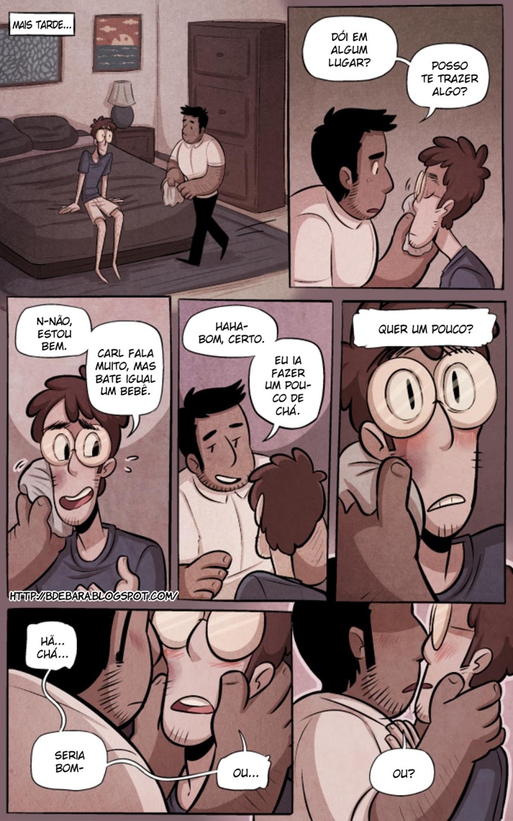 Página 7 do quadrinho adulto: Prisão domiciliar – Leia completo em XCOMICS