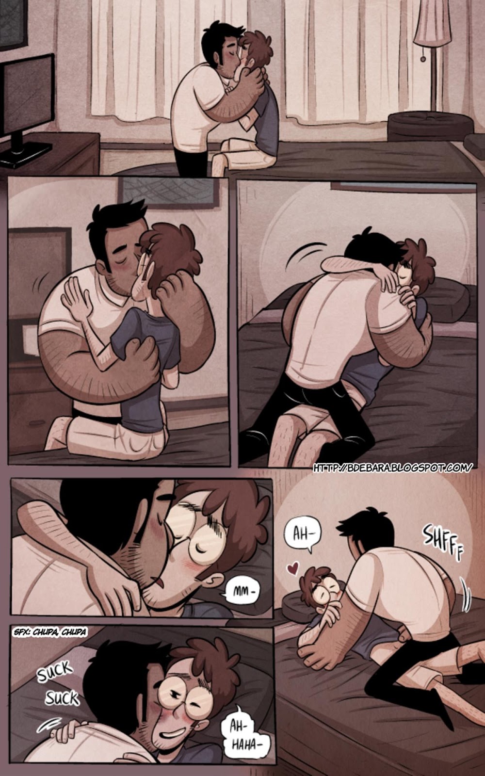 Página 8 do quadrinho adulto: Prisão domiciliar – Leia completo em XCOMICS