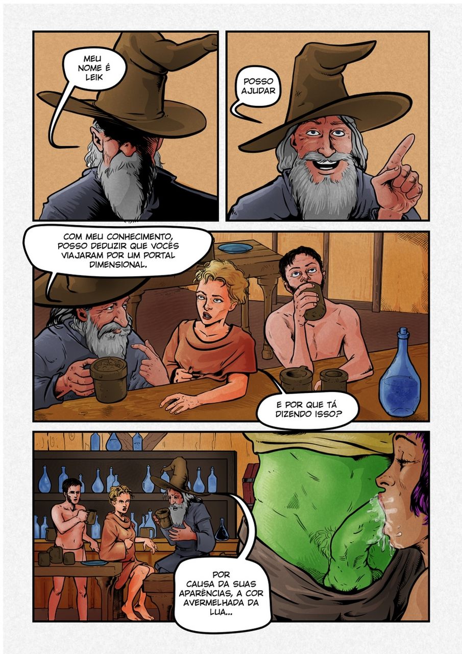 Página 14 do quadrinho adulto: Putaria na terra da magia – Leia completo em XCOMICS