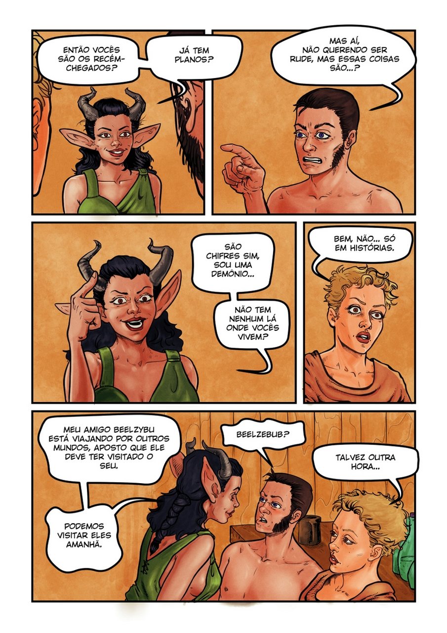 Página 19 do quadrinho adulto: Putaria na terra da magia – Leia completo em XCOMICS