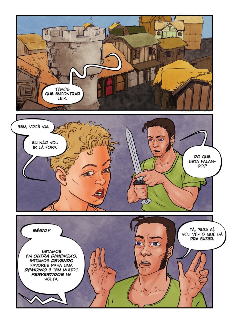 Página 23 do quadrinho adulto: Putaria na terra da magia – Leia completo em XCOMICS