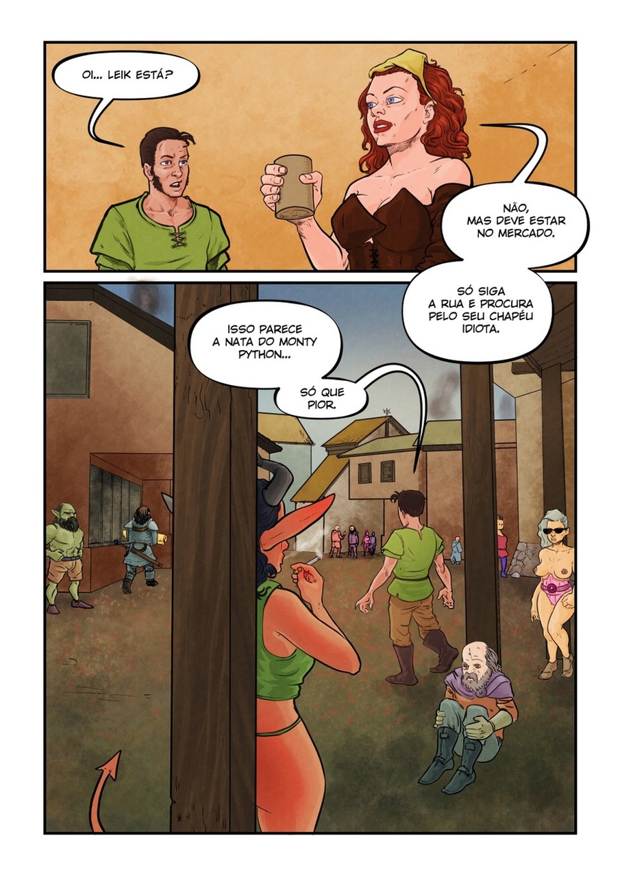 Página 24 do quadrinho adulto: Putaria na terra da magia – Leia completo em XCOMICS