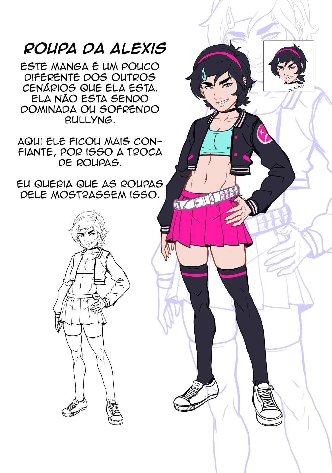 Página 17 do quadrinho adulto: Putaria no cinema com a futanari – Leia completo em XCOMICS
