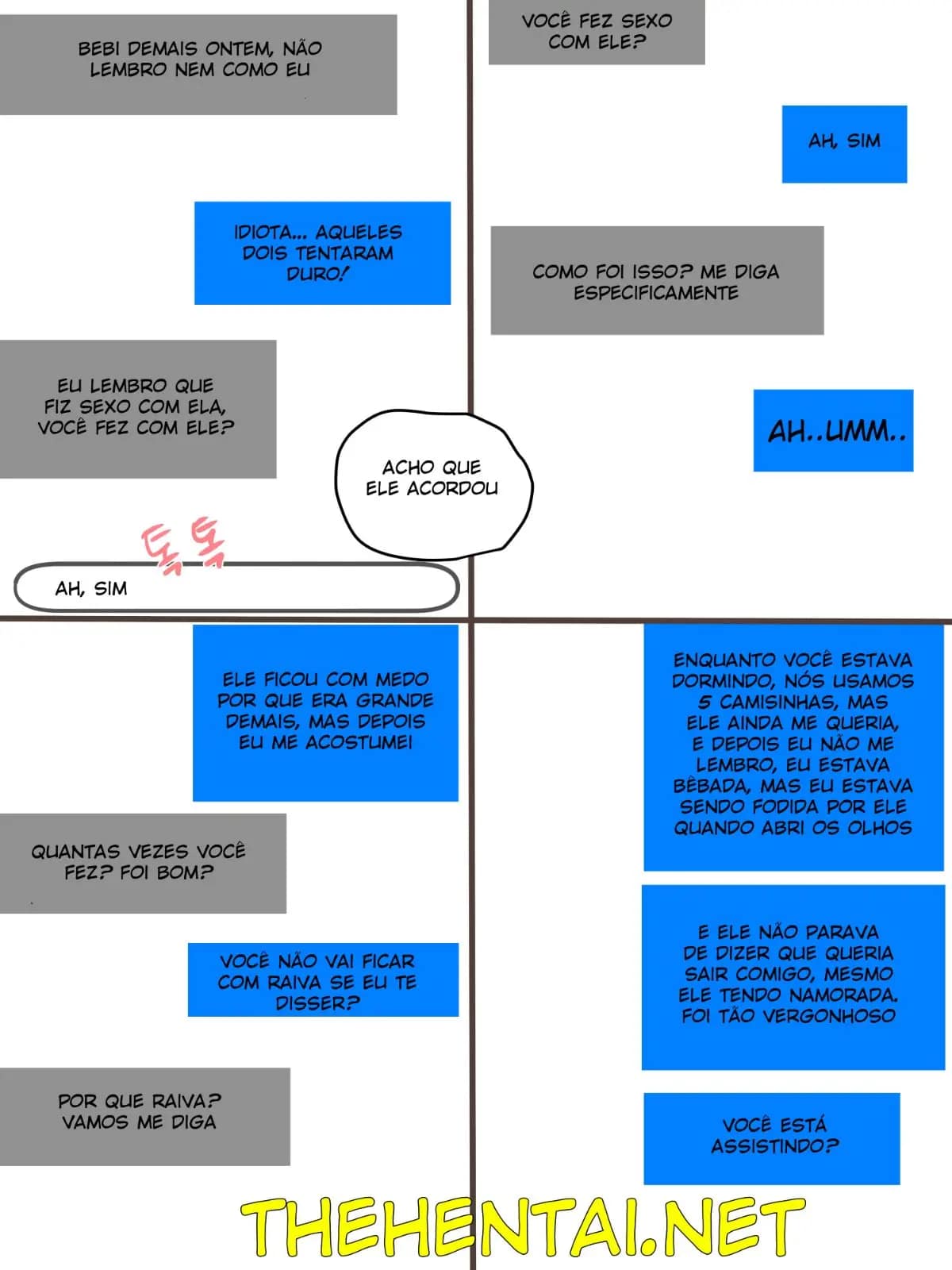 Página 21 do quadrinho adulto: Puzzle: Troca de casais – Leia completo em XCOMICS