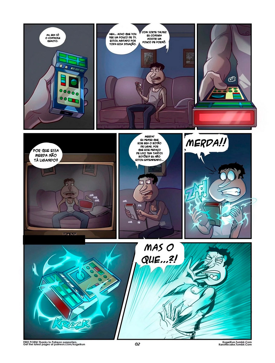Página 4 do quadrinho adulto: Quagmire no multiverso – Leia completo em XCOMICS