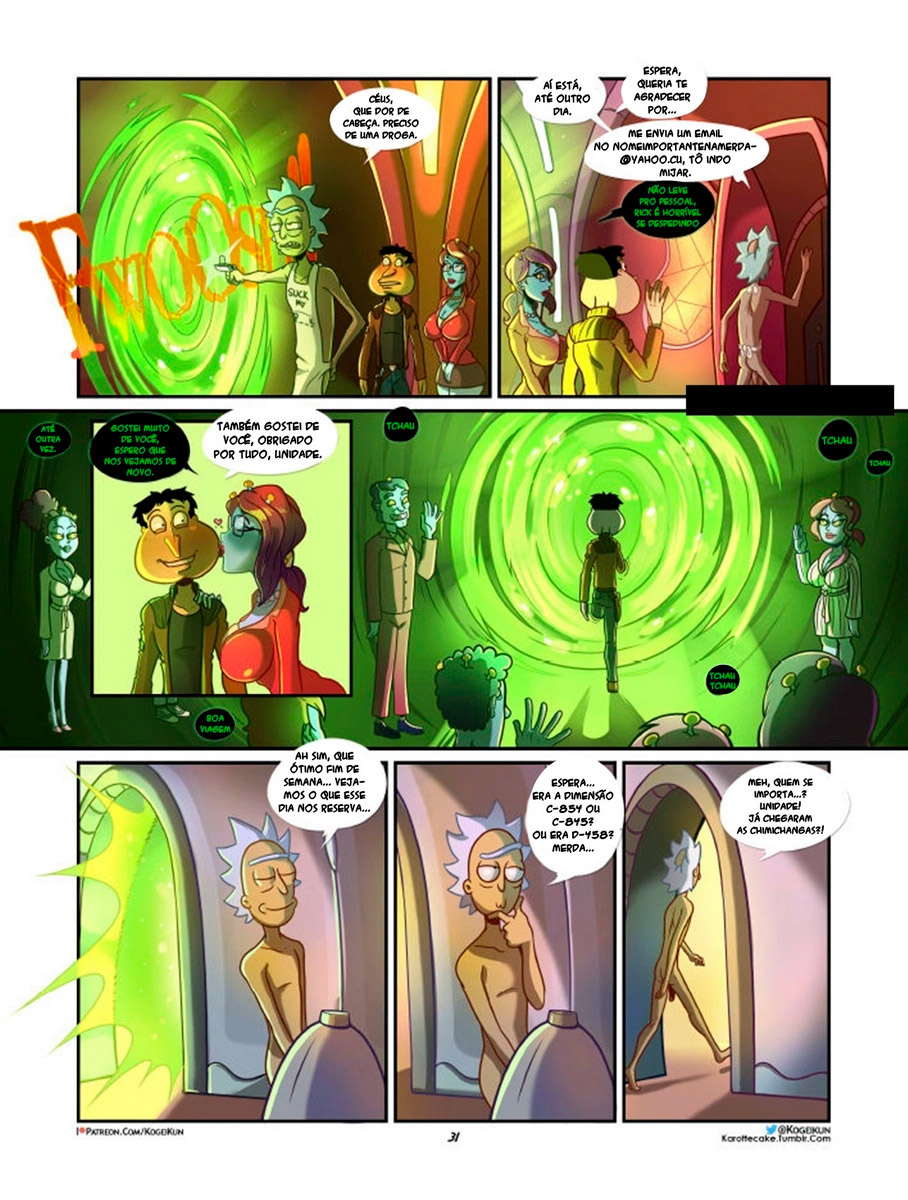 Página 33 do quadrinho adulto: Quagmire no multiverso – Leia completo em XCOMICS