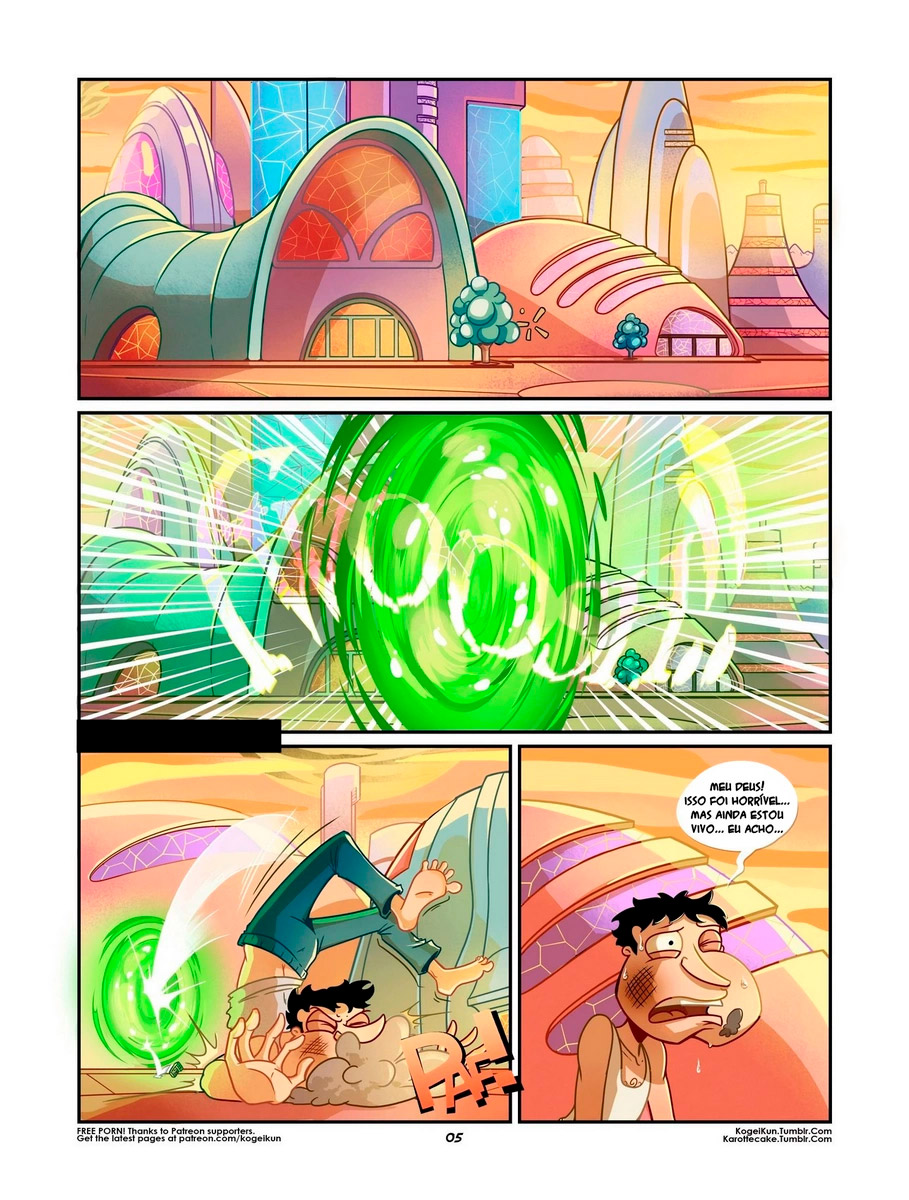 Página 7 do quadrinho adulto: Quagmire no multiverso – Leia completo em XCOMICS