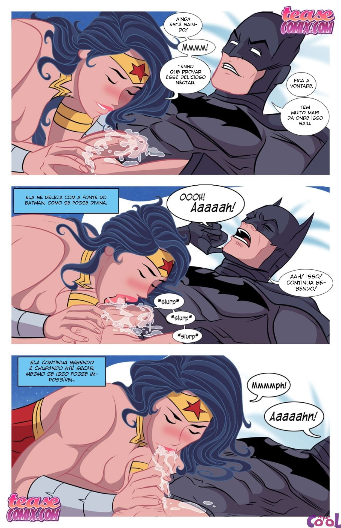 Página 26 do quadrinho adulto: Querendo o pau do Batman – Leia completo em XCOMICS