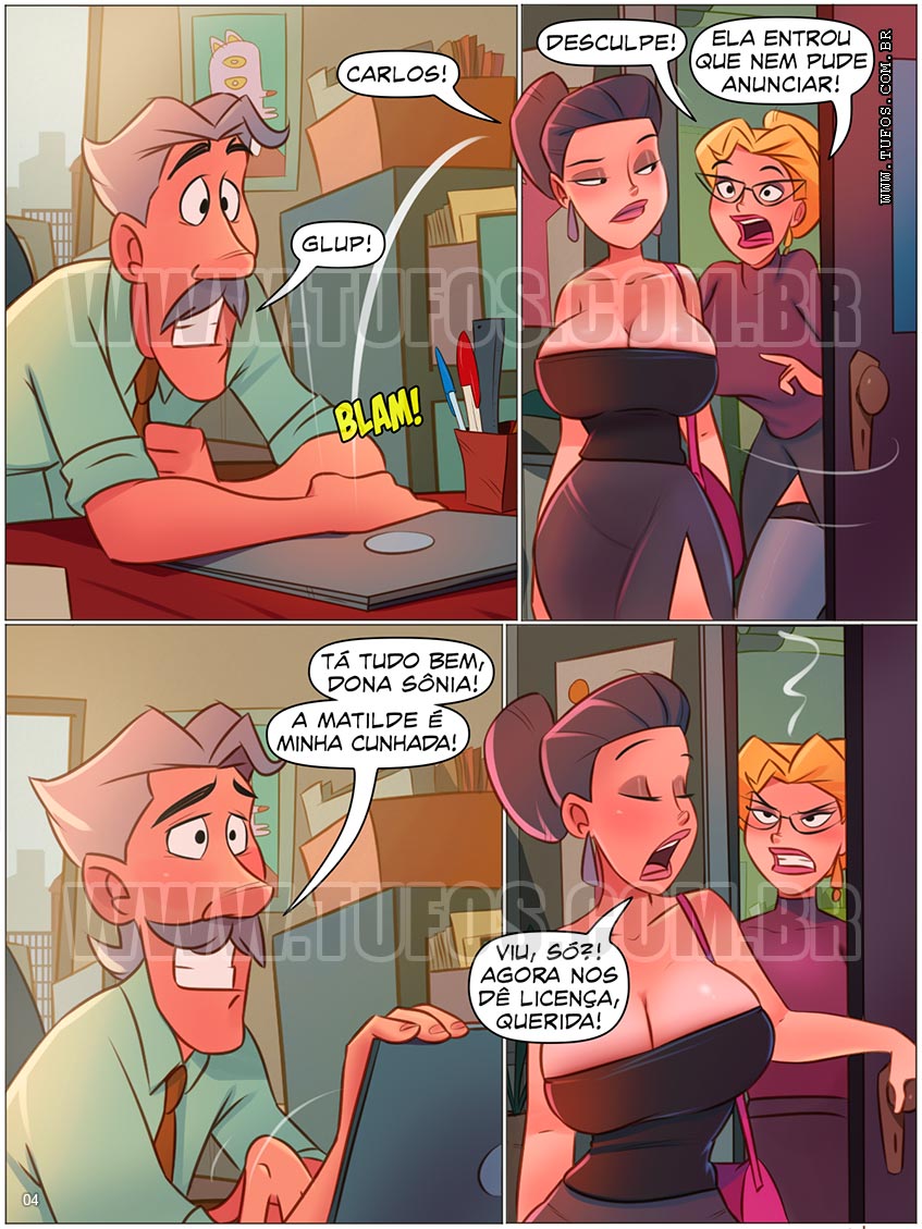 Página 4 do quadrinho adulto: Querida, engravidei a cunhada – Leia completo em XCOMICS