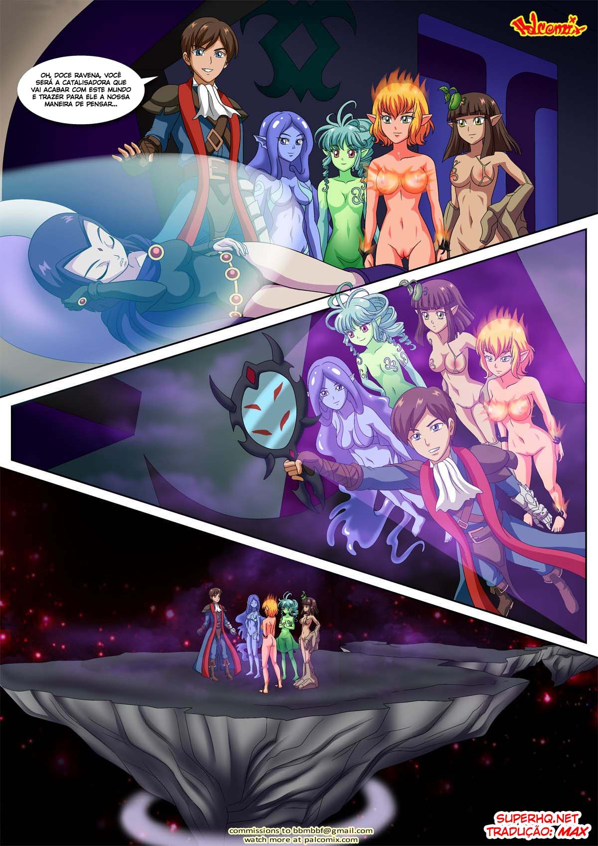 Página 2 do quadrinho adulto: Raven's Lust – Leia completo em XCOMICS