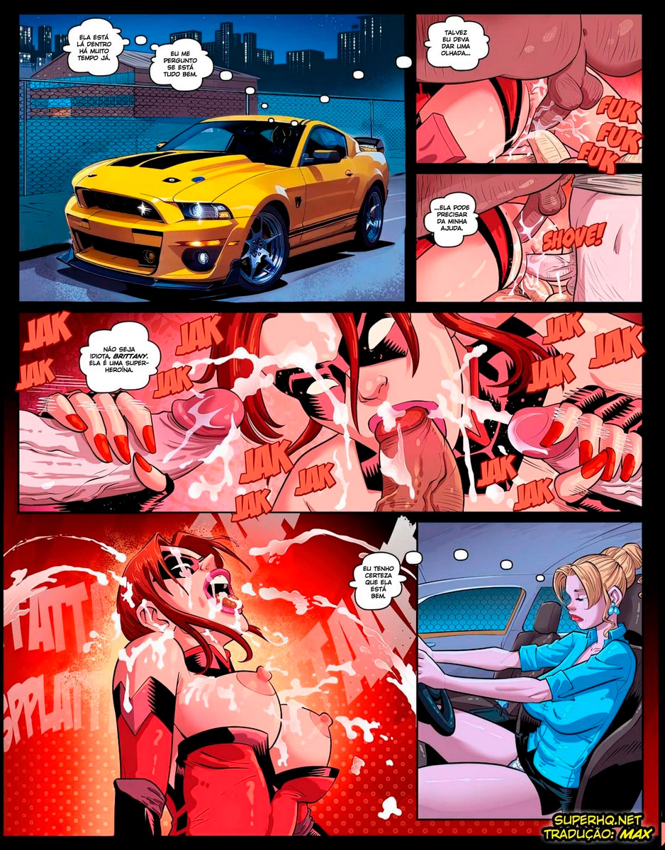 Página 9 do quadrinho adulto: Red Angel – Leia completo em XCOMICS