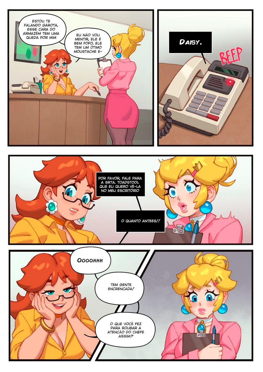 Página 2 do quadrinho adulto: RizDraws, Office Affair – Leia completo em XCOMICS