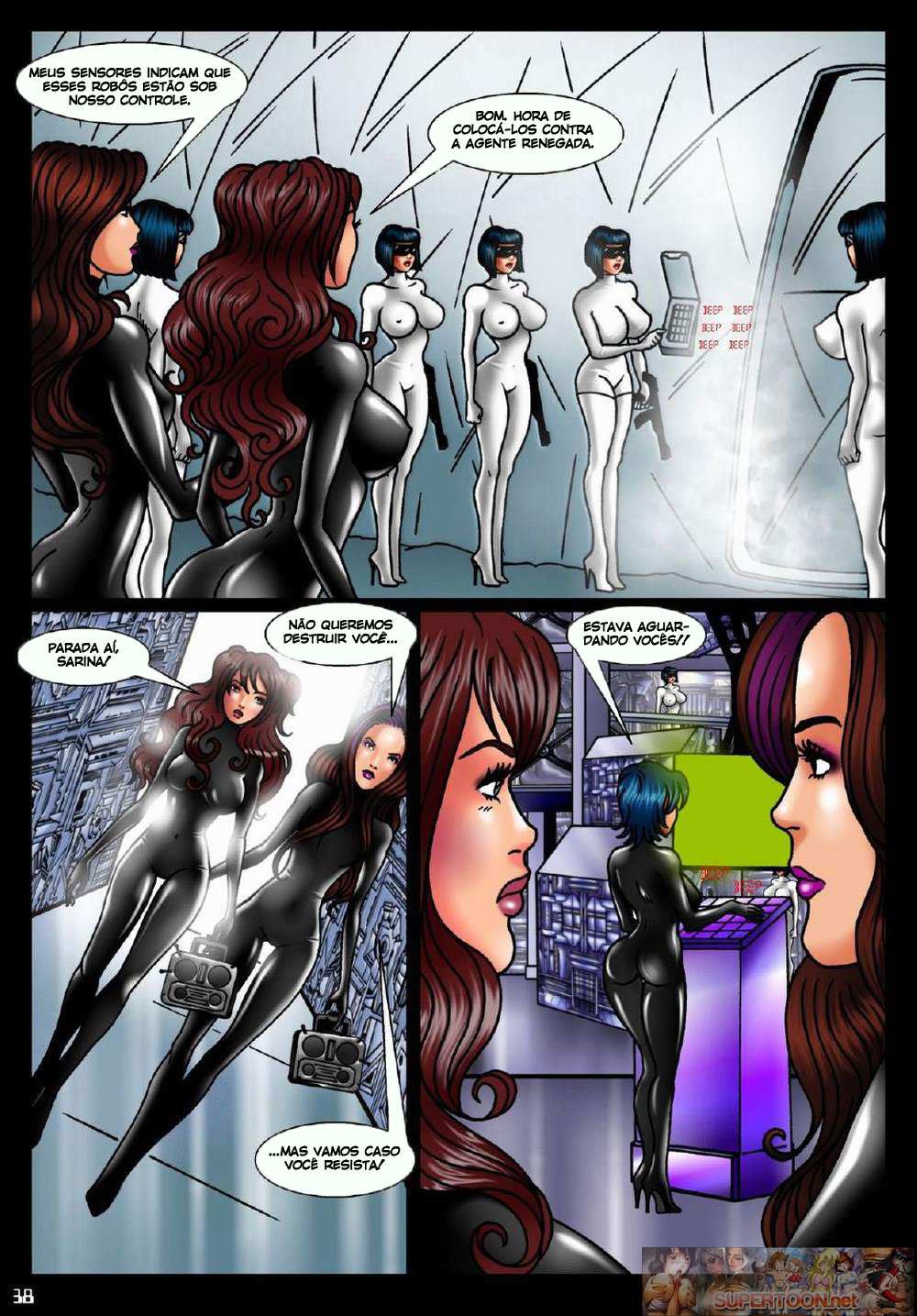 Capa do quadrinho adulto: Robô feito para sexo – Leia online em XCOMICS