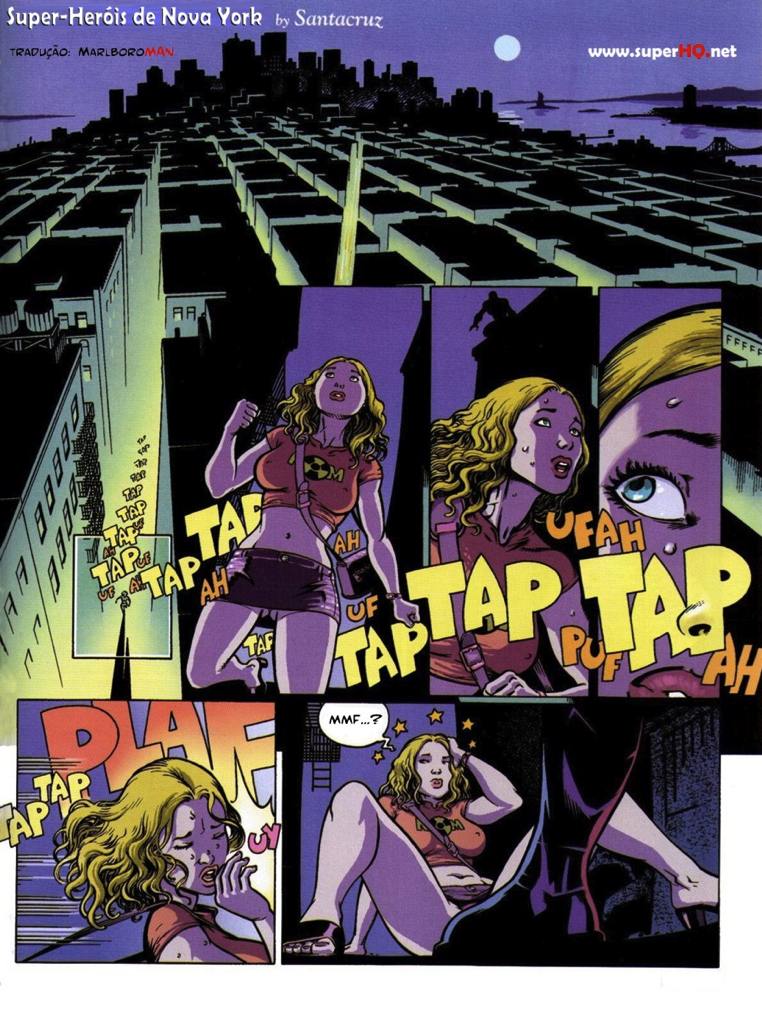 Capa do quadrinho adulto: Rolamen combatendo o mal – Leia online em XCOMICS