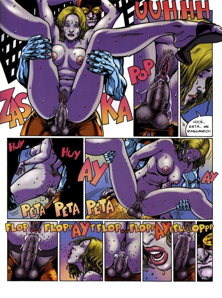 Página 7 do quadrinho adulto: Rolamen combatendo o mal – Leia completo em XCOMICS