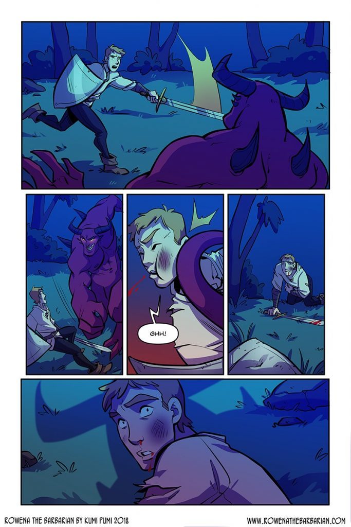 Página 32 do quadrinho adulto: Rowena: A ruiva bárbara – Leia completo em XCOMICS