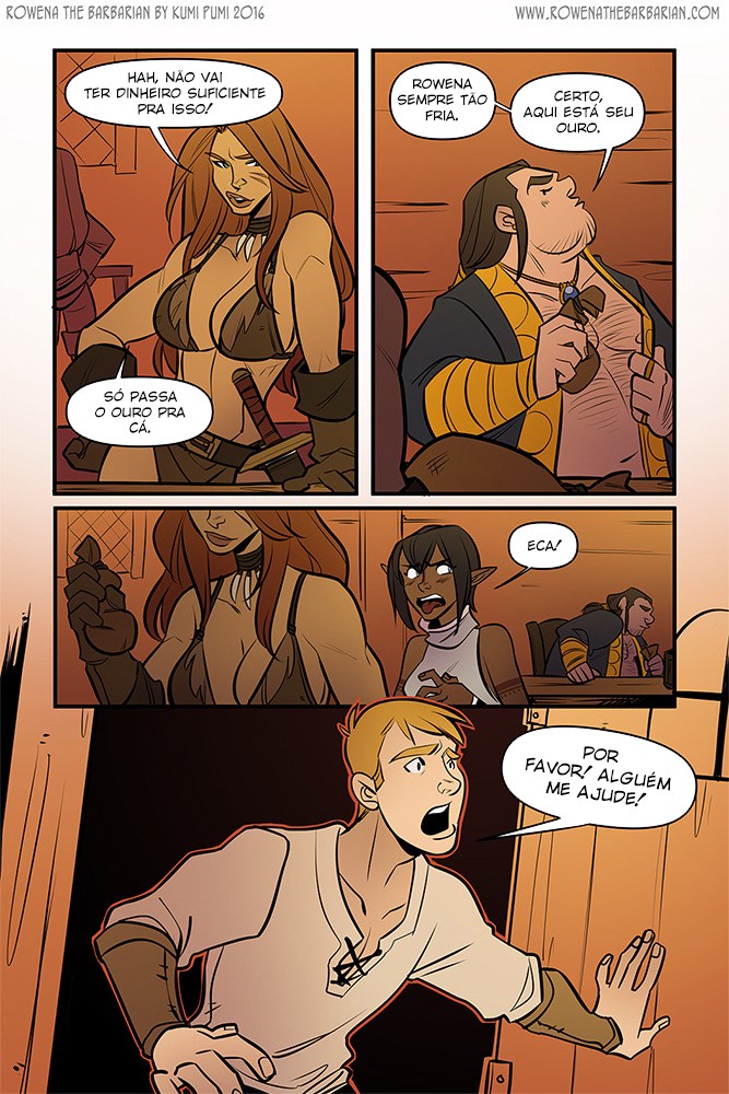 Página 7 do quadrinho adulto: Rowena: A ruiva bárbara – Leia completo em XCOMICS