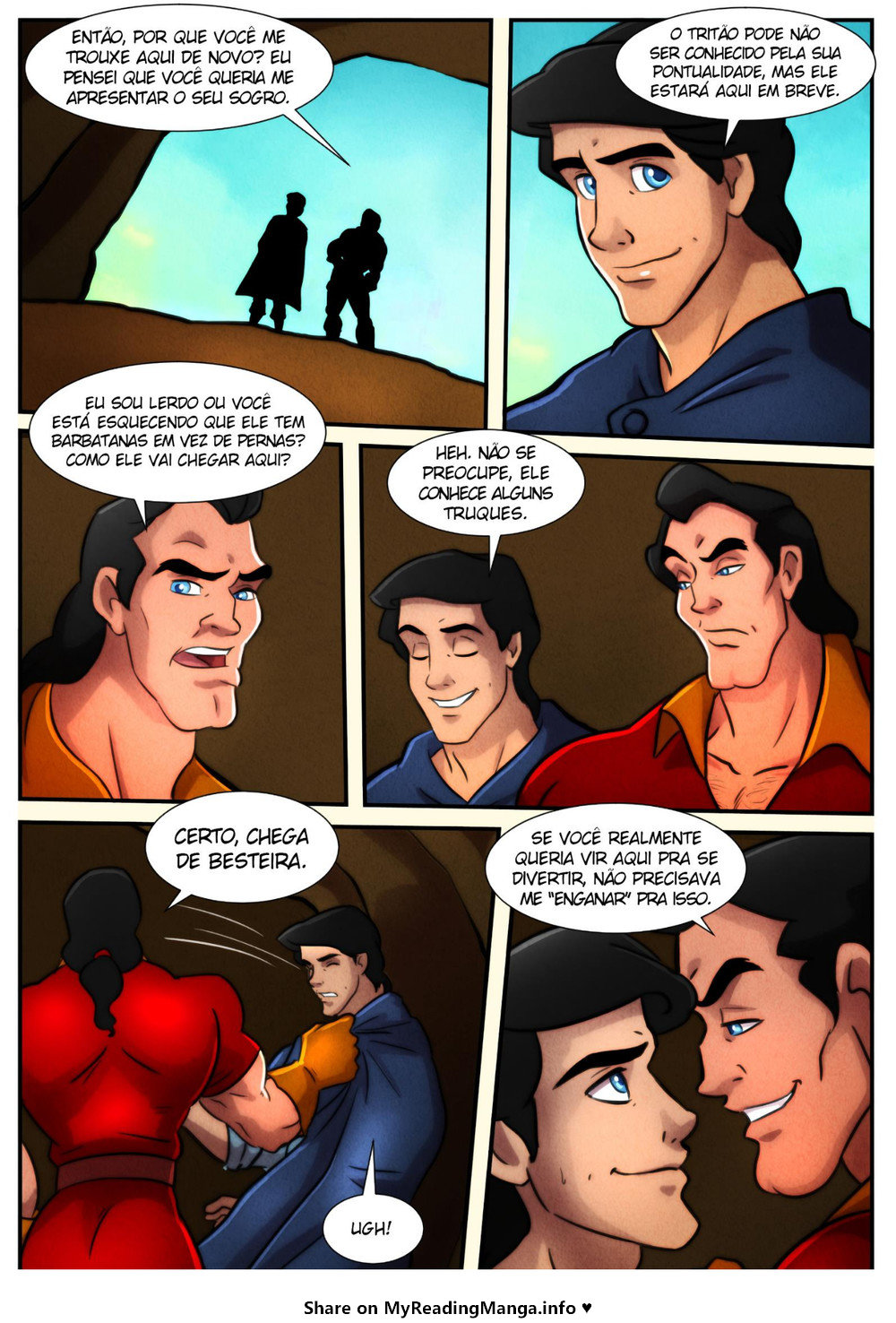 Página 2 do quadrinho adulto: Royal Meeting - Parte 2 – Leia completo em XCOMICS
